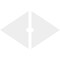 Ekena Millwork Diamond Architectural Grade PVC Ceiling Medallion, 36"W x 24"H x 3"ID x 12 3/4"C x 1"P, Two-Piece CMP36X24DD2-03000 - alternate 2